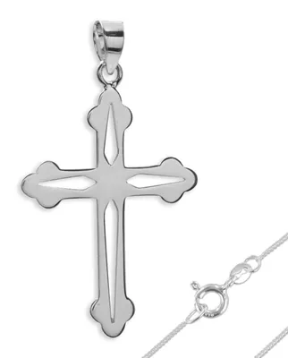 Produktbild von Kreuz Kette Silber 925 Anhänger + 42 cm Kette