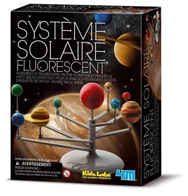 Produktbild von Bausatz Sonnensystem Lernspielzeug Modell - Fluoreszierend - Selbstbau - Für Kinder