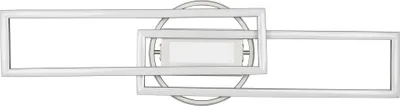 Produktbild von Reality Leuchten LED Deckenleuchte Twister nickel