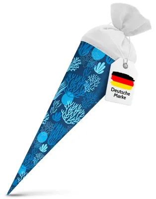 Produktbild von itenga Geschwister Schultüte 35cm "Korallen"