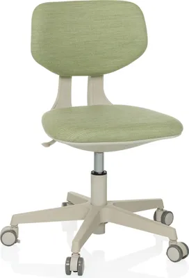 Produktbild von hjh OFFICE Kinderdrehstuhl KIDDY CLASSIC Schreibtischstuhl für Kinder höhenverstellbar ohne Armlehnen Stoff