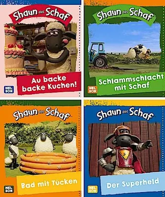 Image de Nelson Mini-Bücher: Shaun das Schaf 1-4