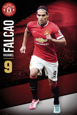 Image de Affiche de football Manchester United Falcao