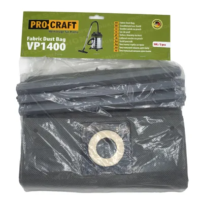 Immagine prodotto di Sacchetto per aspirapolvere industriale Procraft VP1400