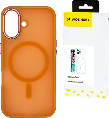 Image de Wozinsky Fashion Case Magsafe Na Samsung Galaxy S25 - Pomarańczowe