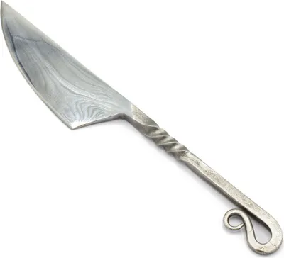 Produktbild von Geschmiedetes Messer mit tordiertem Griff Edelstahl