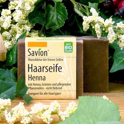 Produktbild von Haarseife - Henna 80g