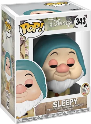 Produktbild von Disney Schneetwitchen 7 Zwerge - Sleepy 343 - Funko Pop! - Vinyl Figur