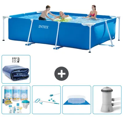 Produktbild von Rechteckiger Frame Pool - 300x200x75 cm - 6-teilig S20056