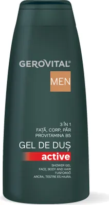 Produktbild von Gerovital Duschgel 3 in 1 Active Gerovital Men 400 ML
