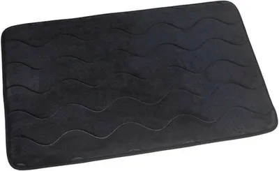 Produktbild von Badezimmer Teppiche Sumba Schwarz 23 45x75 cm Teppich 45x75 cm