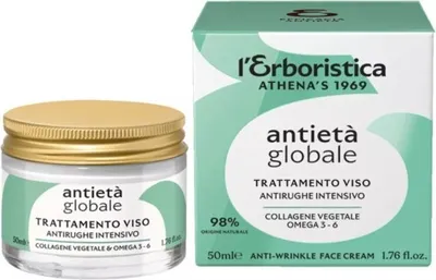 Obrázok produktu pre L'Erboristica Antieta Globale Krém na tvár proti vráskam, 50 ml
