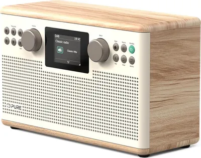 Zdjęcie produktu dla Pure Classic H6, Internet, Cyfrowy, DAB+, FM, 87,5 - 108 MHz, 174 - 240 MHz, 30 W