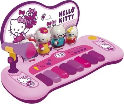 Produktbild von HALLO KITTY Piano + Figurine