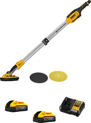 Produktbild von Trockenbauschleifer DeWALT DCE800H2-SK (2 x 5,0 Ah Powerstack + DCB1104)