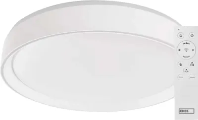 Obrázok produktu pre EMOS GoSmart WiFi Biele LED stropné svietidlo okrúhle 500mm 45W CCT s DO ZM5192