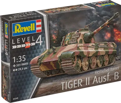 Produktbild von Revell TigerII Ausf.B (Henschel Turret) 1:35