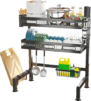 Produktbild von Heikoeco® Abtropfgestell Geschirr, Abtropfgestell, Extra breit Abtropfgestell für die Spüle, Abtropfgestell über der Spüle(72cm breit)