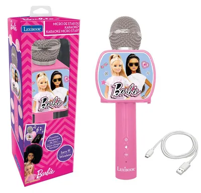 Produktbild von Lexibook, Barbie, Bluetooth-Mikrofon, MIC240BBLXB