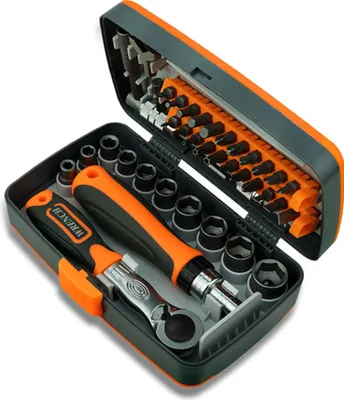 Image de 38 in 1 Household Labor Saving Ratchet Screwdriver Bit Set Multipurpose Tool Kit Hardware Tools Combination Wrenches Toolbox Hand Tool Sets