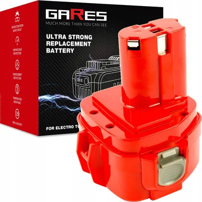 Obrázok produktu pre Gares Repasná sada článkov pre akumulátor Makita 1235 | 12 V 3 Ah Inny | Batériový pack pre náradie | Vysoký výkon Gares®