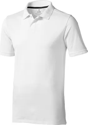 Produktbild von Elevate 38080 | Herren Calgary Polo / Piqué-Poloshirt - Farbe: White - Größe: XS