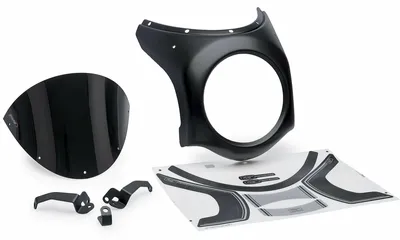 Immagine prodotto di Cupolino PUIG semicarenato nero per HONDA