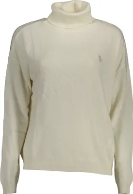 Zdjęcie produktu dla Us Polo Assn. Weisser Damen-Rollkragenpullover