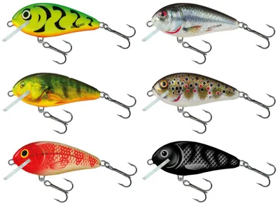 Produktbild von Salmo Butcher 5cm 7g sinking Wobbler - Crankbait, Salmo Farben:Yamame Ayu