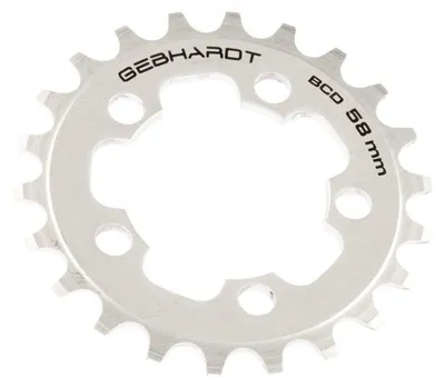 Immagine prodotto di Ingranaggio Gebhardt 22t ø58mm 5 bracci, argento