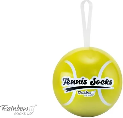 Produktbild von Rainbow Socks Socken Tennis Ball 2 Paar Tennisschläger Sport Tennisplatz Gr.47-50