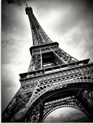 Produktbild von ARTland Glasbild Eiffelturm Paris Größe: 45x60 cm