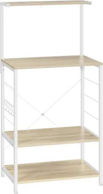 Immagine prodotto di Scaffale per microonde in legno di rovere multifunzionale