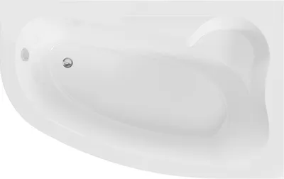 Produktbild von Mexen Westa Eckbadewanne rechts 160 x 100 cm, Weiß - 560116010002