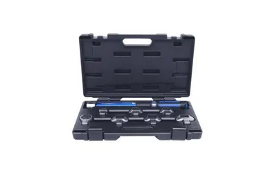 Zdjęcie produktu dla KS Tools ERGOTORQUE, Zestaw, Adapter z otwartym końcem, Stal, Chrom, 17,22,24,26,27,29 mm, 2,4 kg