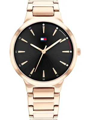 Produktbild von Tommy Hilfiger Bella Damen Analog Uhr - Schwarz | 1782400