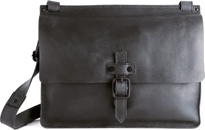 Zdjęcie produktu dla Skórzana torba biznesowa HAROLD'S na ramię Aberdeen messenger bag czarna czarna