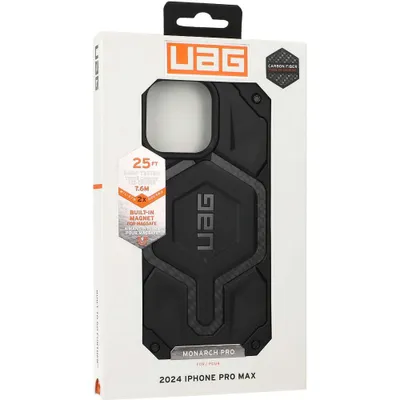 Produktbild von Urban Armor Gear Pathfinder, Cover, Apple, iPhone 16 Pro Max, 17,5 cm (6.9"), Schwarz