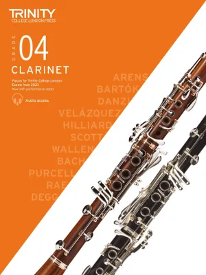 Produktbild von Trinity College London Clarinet Exam Pieces from 2023: Grade 4