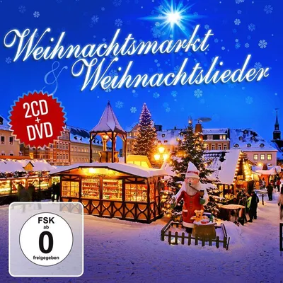 Zdjęcie produktu dla Various-Christmas Market & Christmas Carols.2CD+DVD