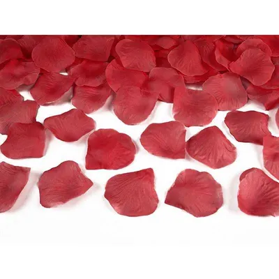 Image de Pétales de rose 100pcs, rouge Party Deco