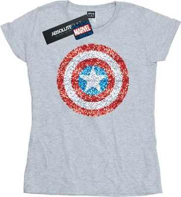 Produktbild von Marvel - T-Shirt für Damen BI34456 (M) (Grau)