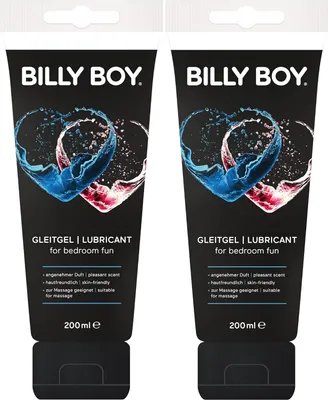 Produktbild von Billy Boy - Black Gleitgel - Wasserbasiert -  2x200ml (400ml)