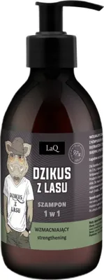 Zdjęcie produktu dla LaQ Wzmacniający szampon dla facetów 1w1 Dzikus z Lasu, 300 ml