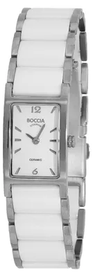 Produktbild von Boccia 3201-01 Titan Keramik Damenuhr