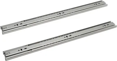 Produktbild von Schubladenschienen Rollenführung Schiene Schubladenauszug Schubladen Kugelführung Selbsteinzug Vollauszug Länge 250mm 1Paar
