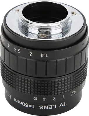 Zdjęcie produktu dla Obiektyw Qiilu 50 mm F1,4 z mocowaniem typu C i pierścieniem pośrednim do bezlusterkowców Fuji f��r (czarny)