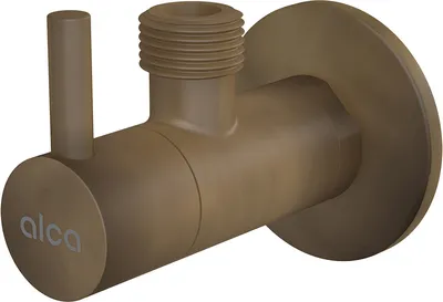 Obrázok produktu pre alcadrain Eckventil mit einem Filter 1/2"×3/8", Bronze-Antic