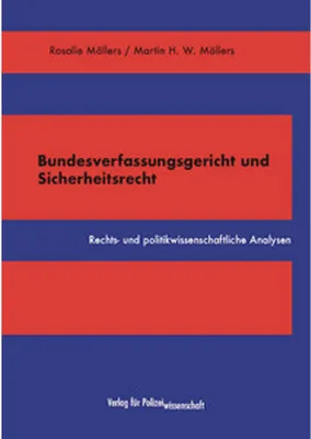 Obrázok produktu pre Bundesverfassungsgericht und Sicherheitsrecht