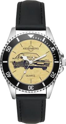 Produktbild von KIESENBERG Herrenuhr Armbanduhr Manta B Fahrer Geschenk Fan Artikel Zubehör Fanartikel Analog Quartz Uhr L-20598